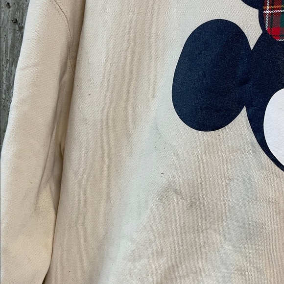 OLD NAVY Women's x Disney SoComfy Oversized Graphic Sweatshirt Size M In Beige - Picture 5 of 7